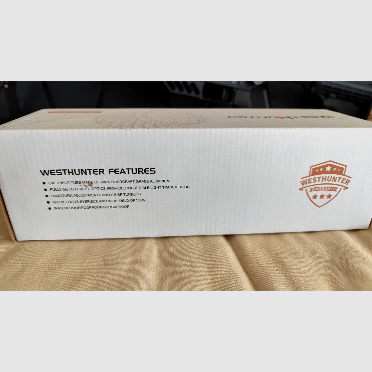 FX Dreamline Tactical im Kaliber 7,62 (30), 7,5 Joule, mit Zielfernrohr Westhunter HD 3-12x44 FFP