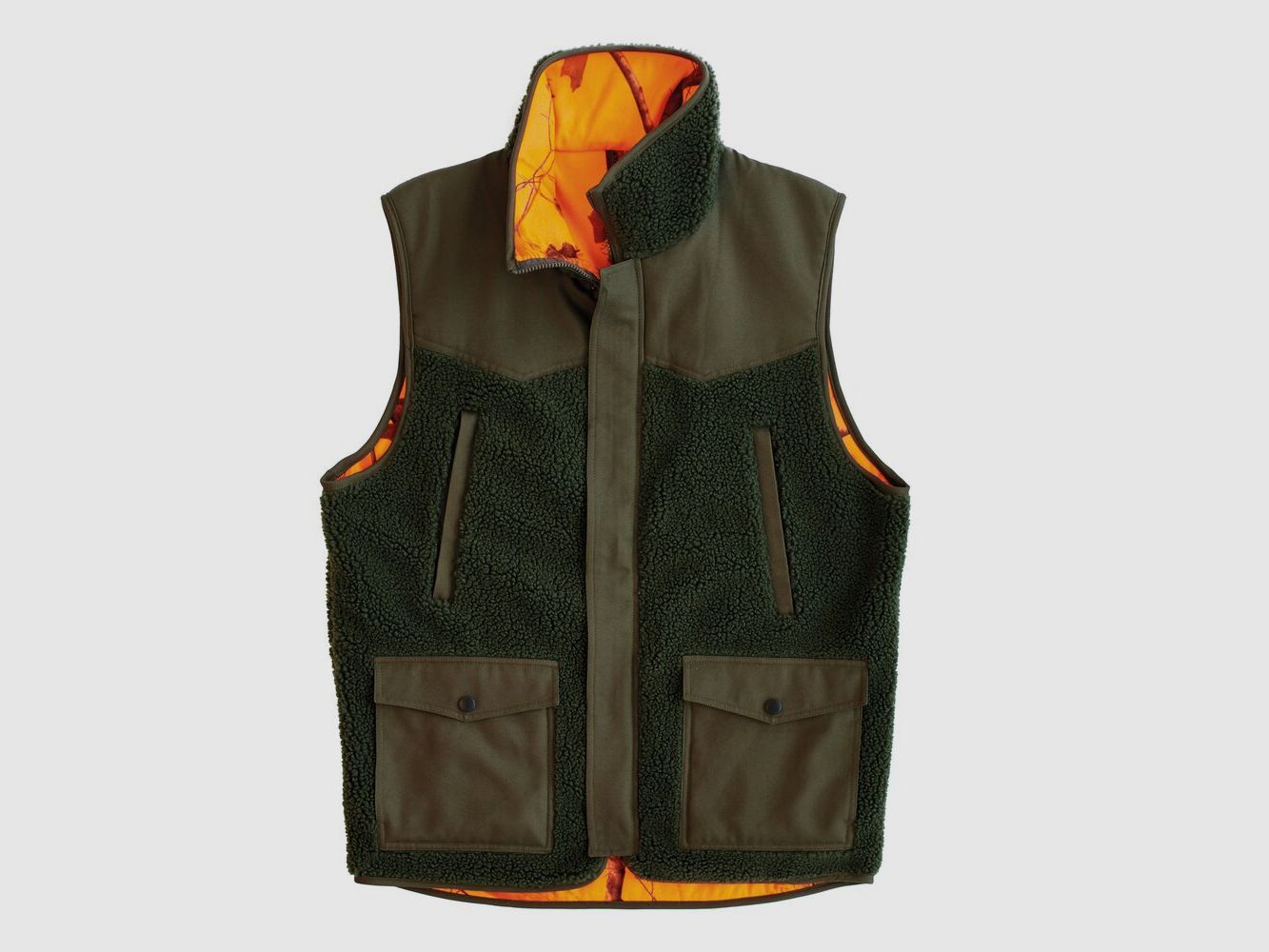 Veste réversible en fausse fourrure Scheibler