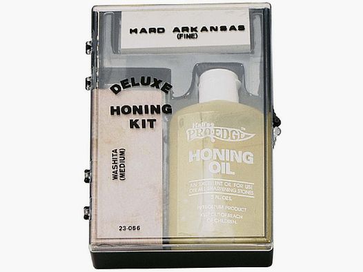 Sharpening set stone + oil