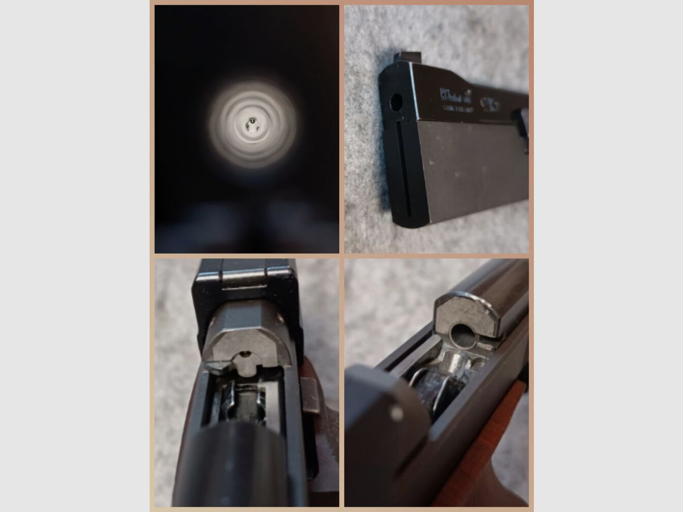 Hämmerli Switzerland Mod. 215 Sport with two barrel weights and accessories