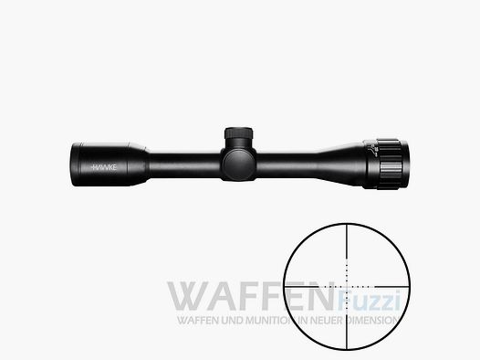Hawke Vantage 4x32 AO telescopio resistente agli urti e agli urti con parallasse da 9 metri