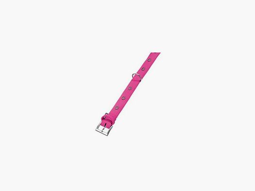 Buffalo Halsband aus rosa Leder im Art Déco Stil