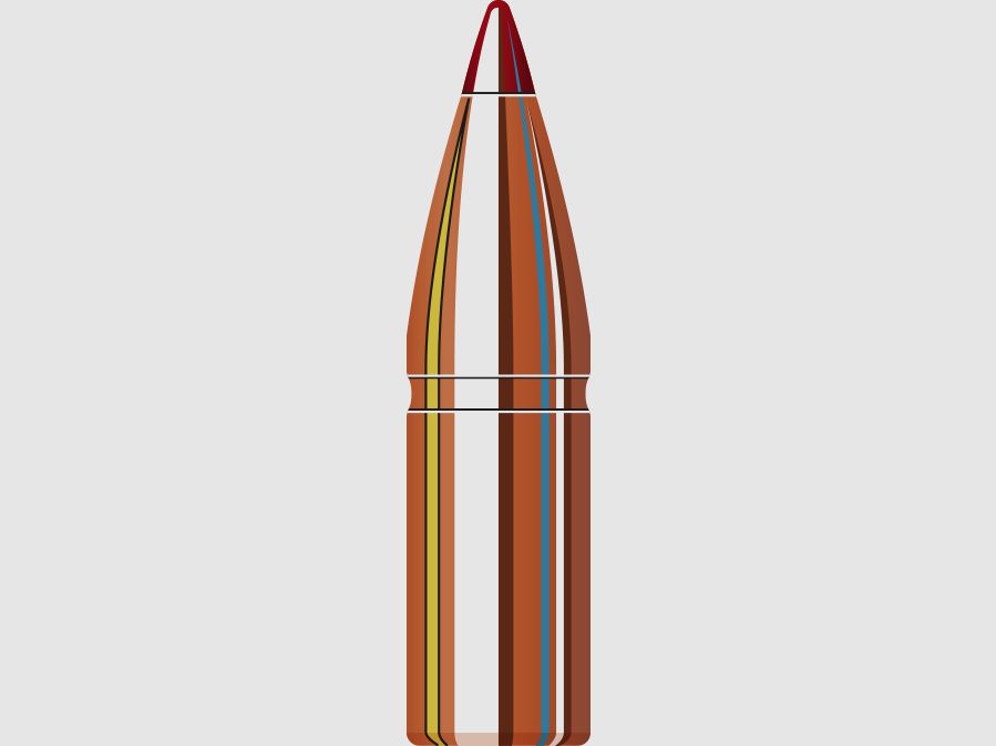 Hornady Geschoss .270/.277 CX 100GR bleifrei 50 Stück