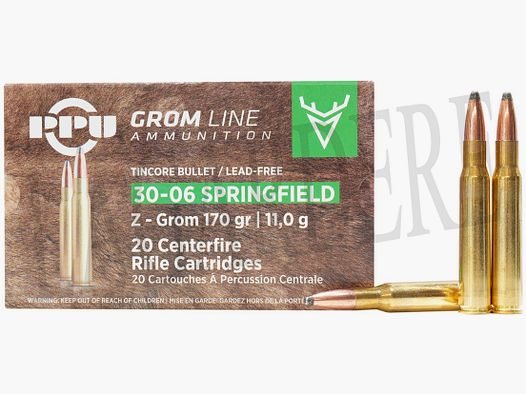 PRVI PARTIZAN A-628 Z-GROM 170 GRS VERDE (PATRONE CON PROIETTILE)