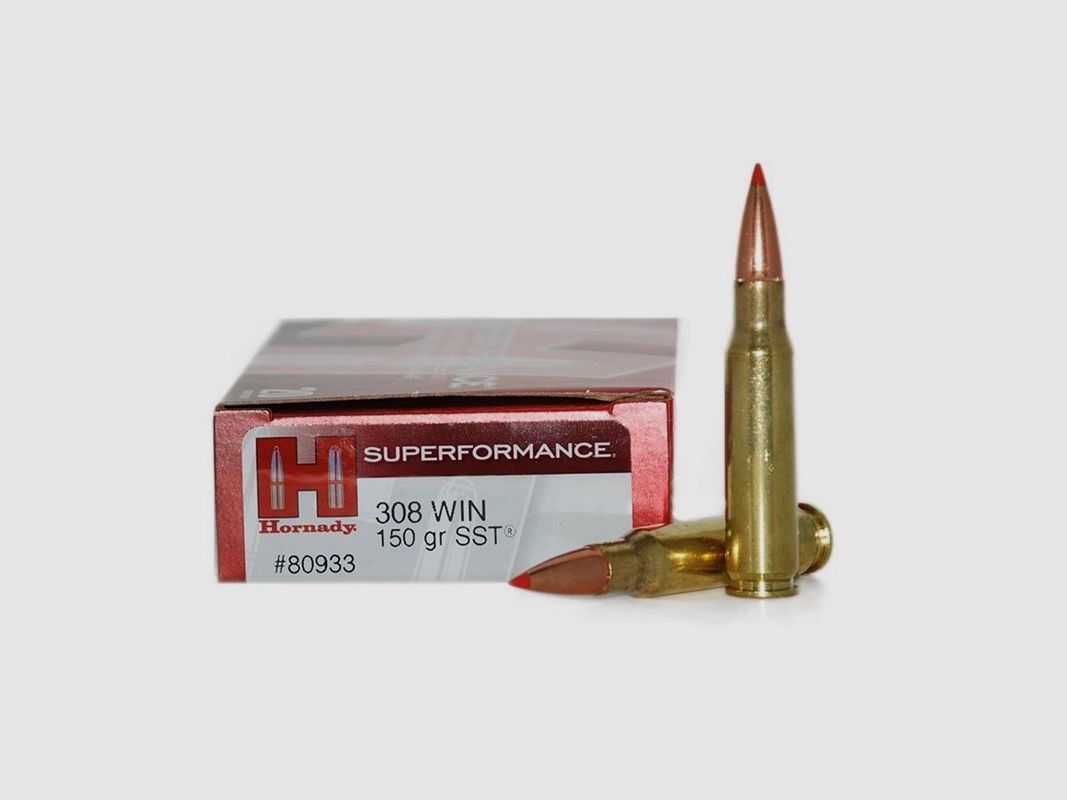Munition Hornady 308 SST 150 gr