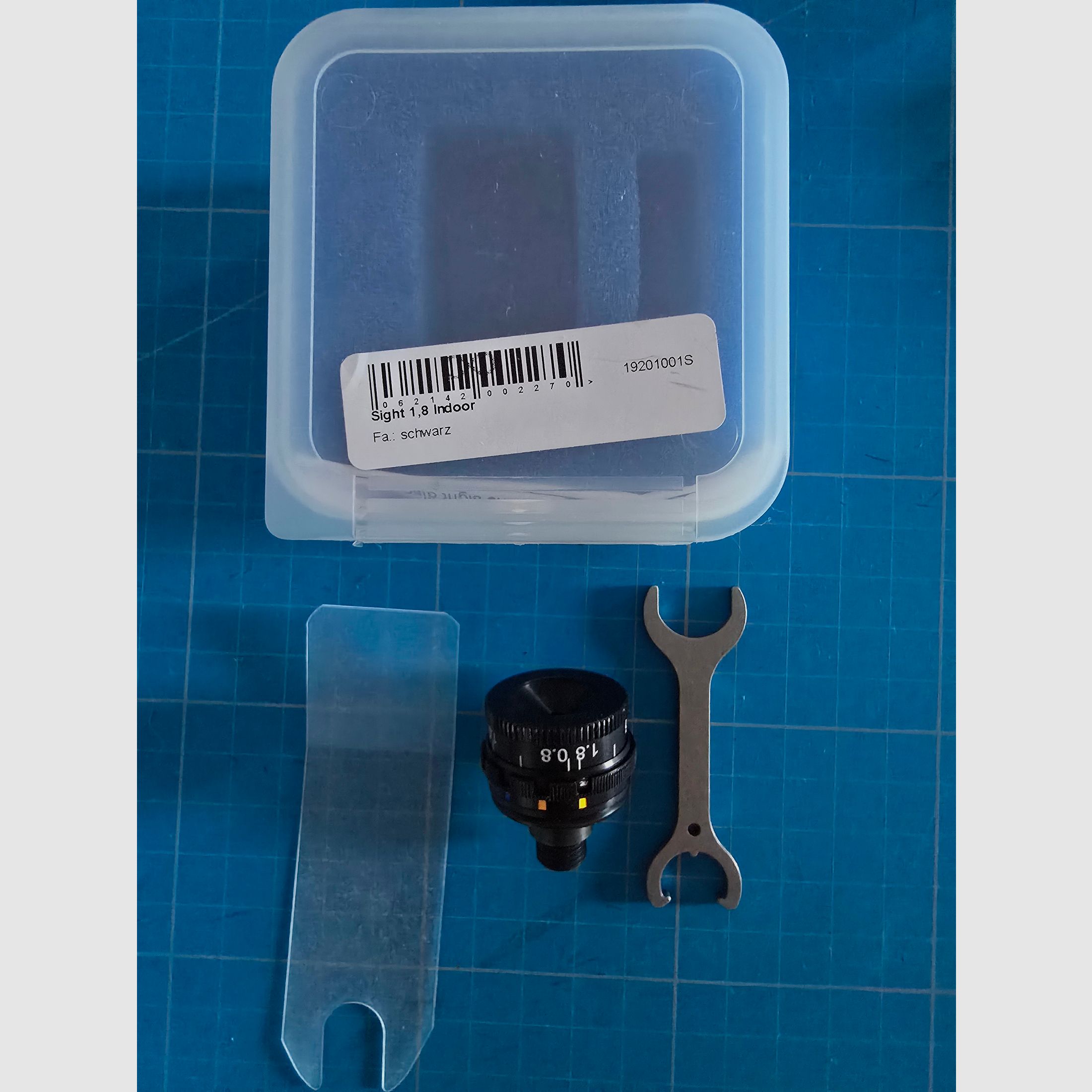 Centra Iris Diafragma Binnenzicht 1.8 met kleurfilter