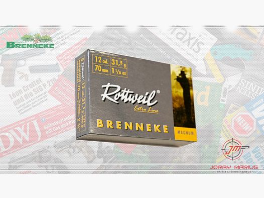 12/70 Rottweil Brenneke Magnum 31.5g