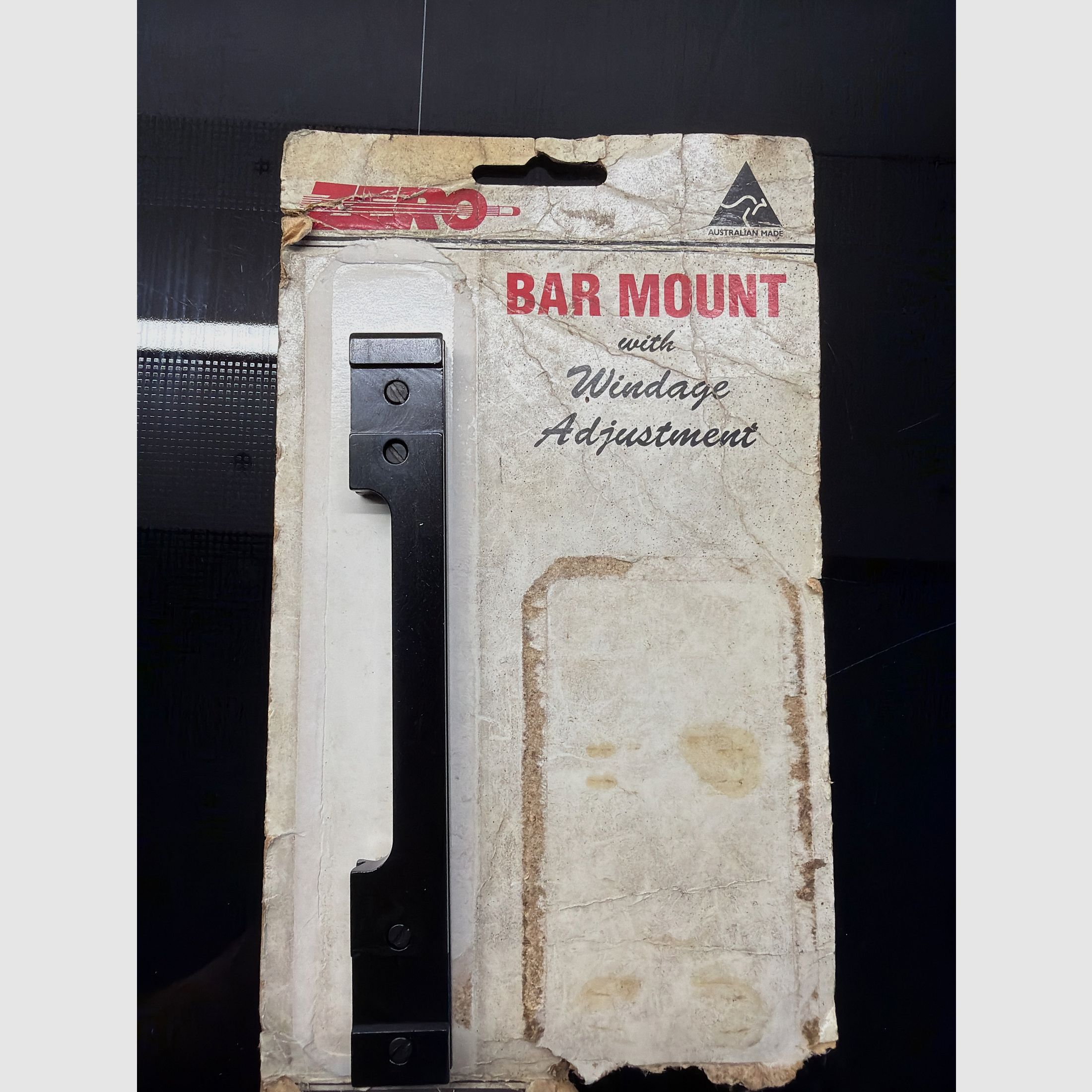 Montaggio Montageschiene Bar Mount Windage Parker hale