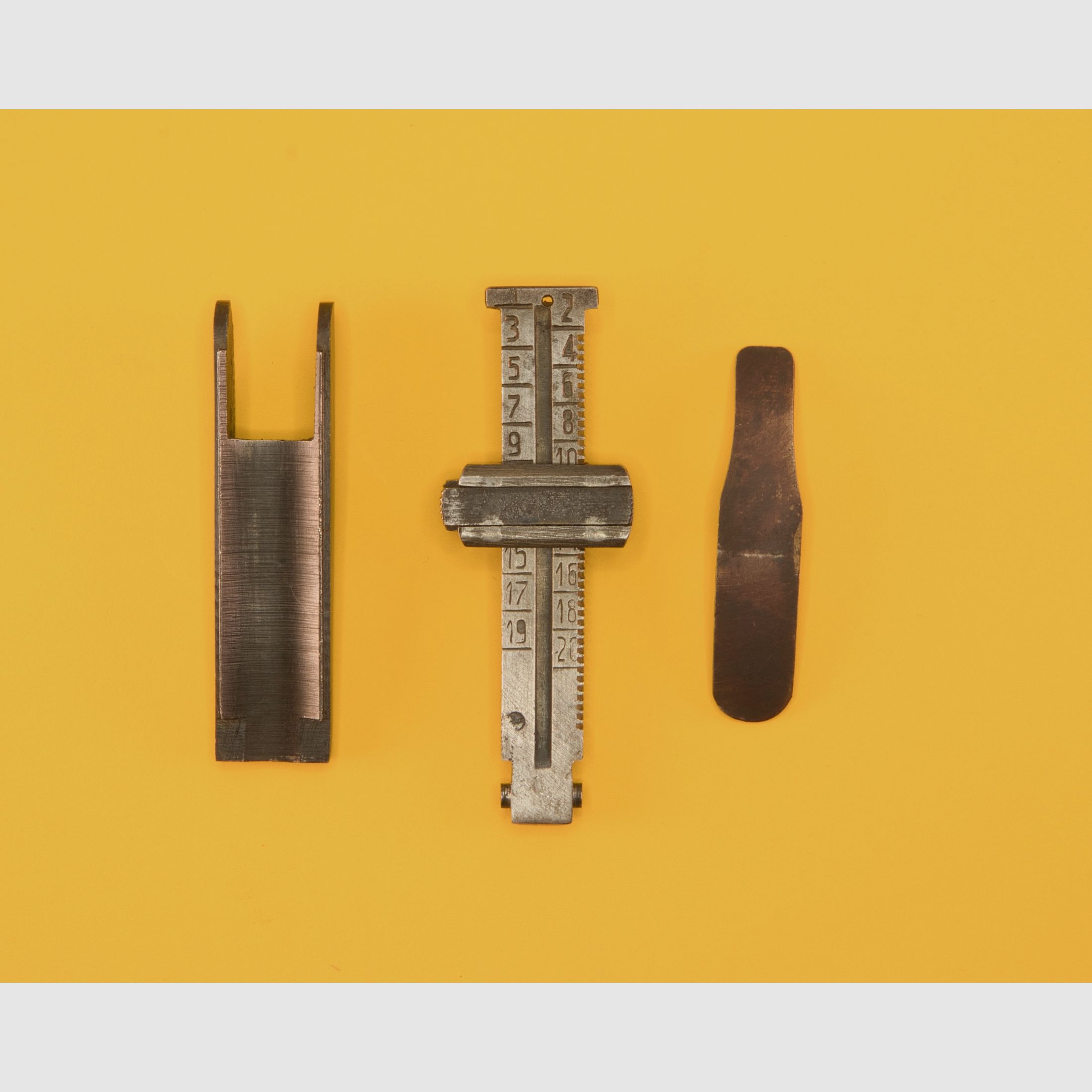 Carabine K98 avec clapet de visée, courbe de visée et ressort à lame