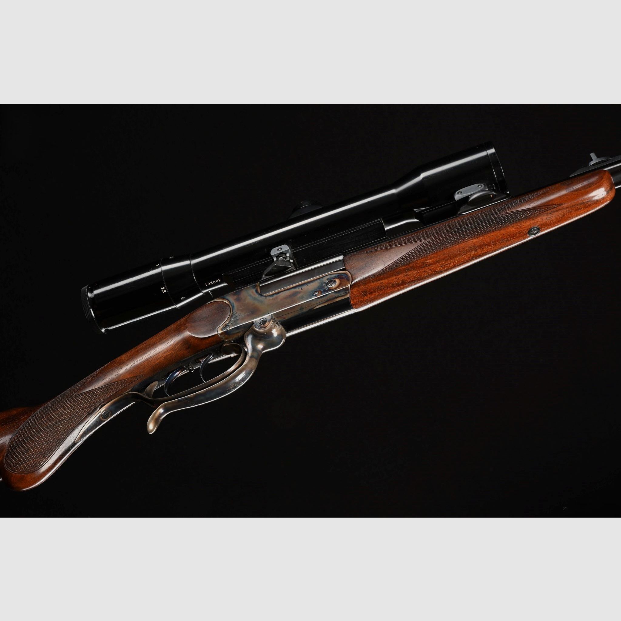 Sauer hunting rifle in caliber 8x48R.