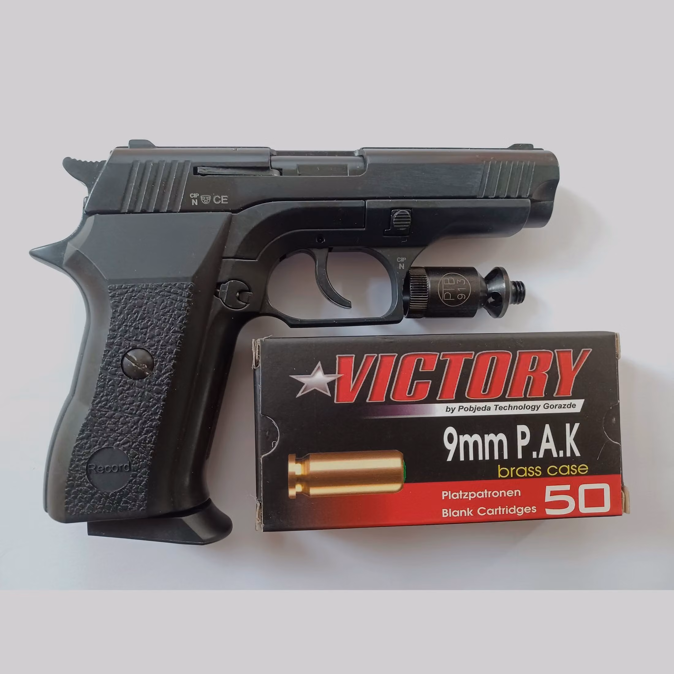 Record 2015 cal. 9mm P.A.K., image 2 sur 2