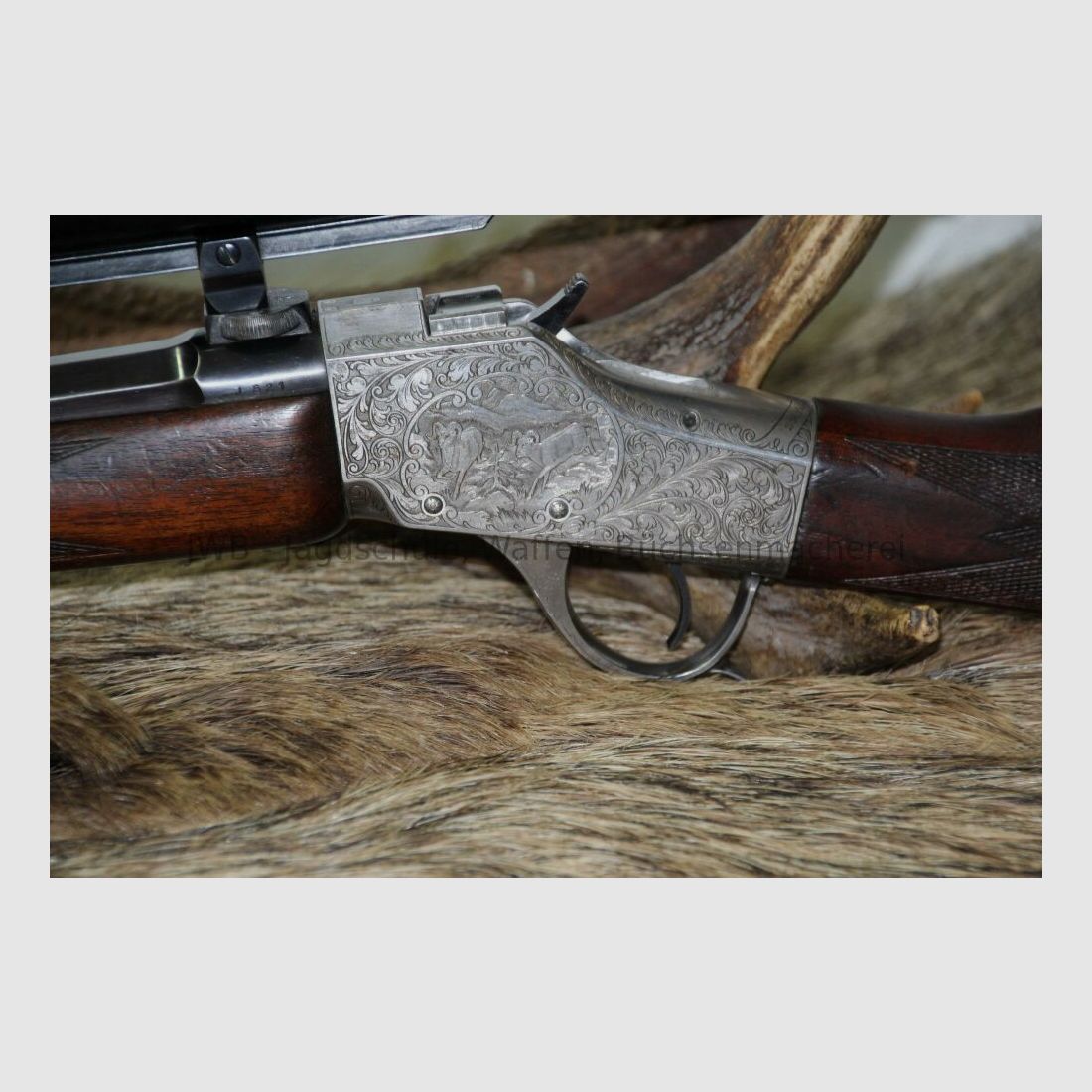 Carabina Stoermer con cañón octogonal 6,5x68R