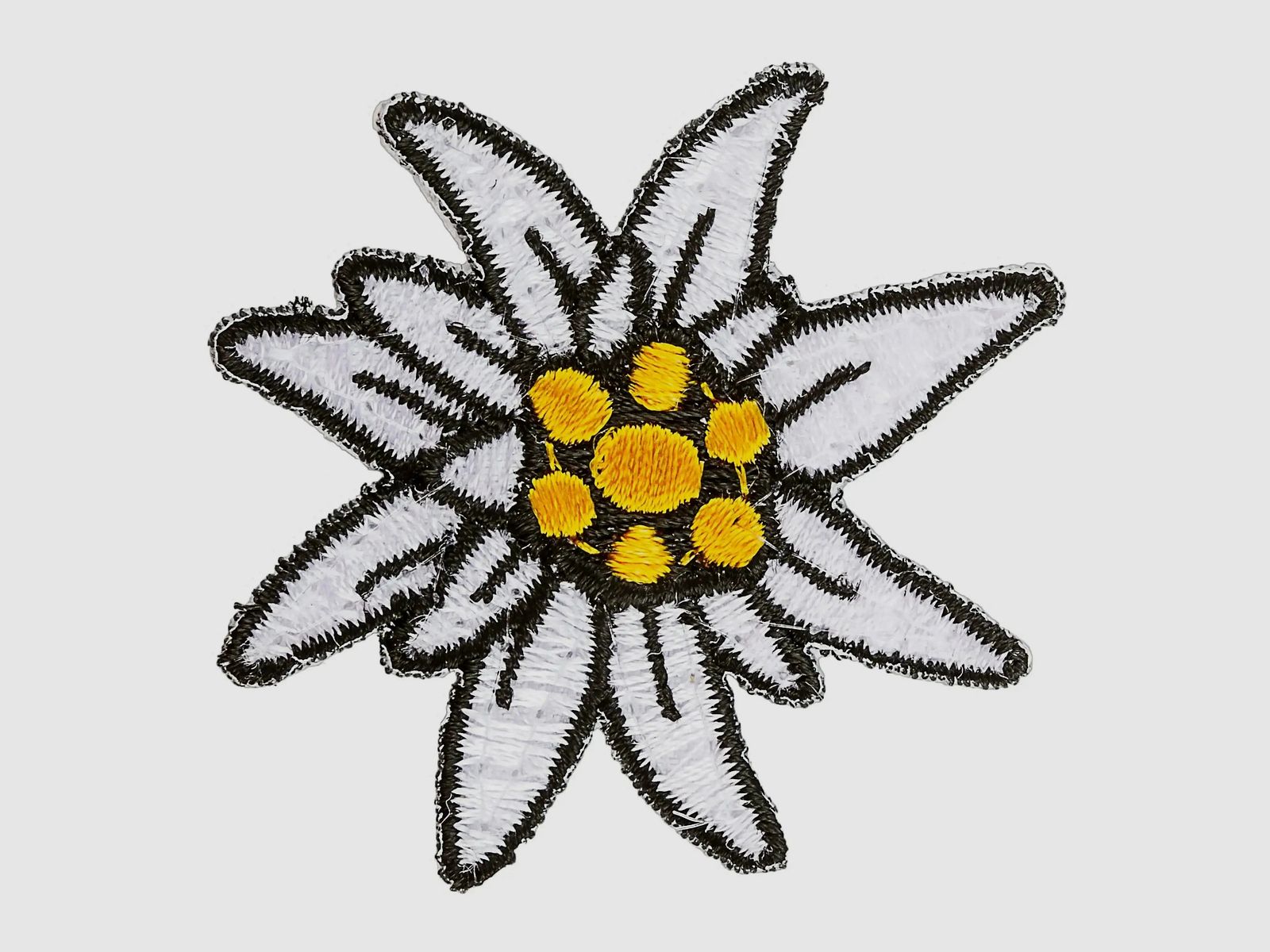 Café Viereck Patch Edelweiß