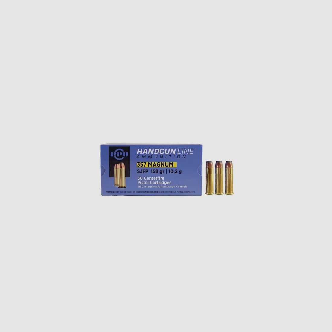 Munitie .357 158 gr FPJ, PPU