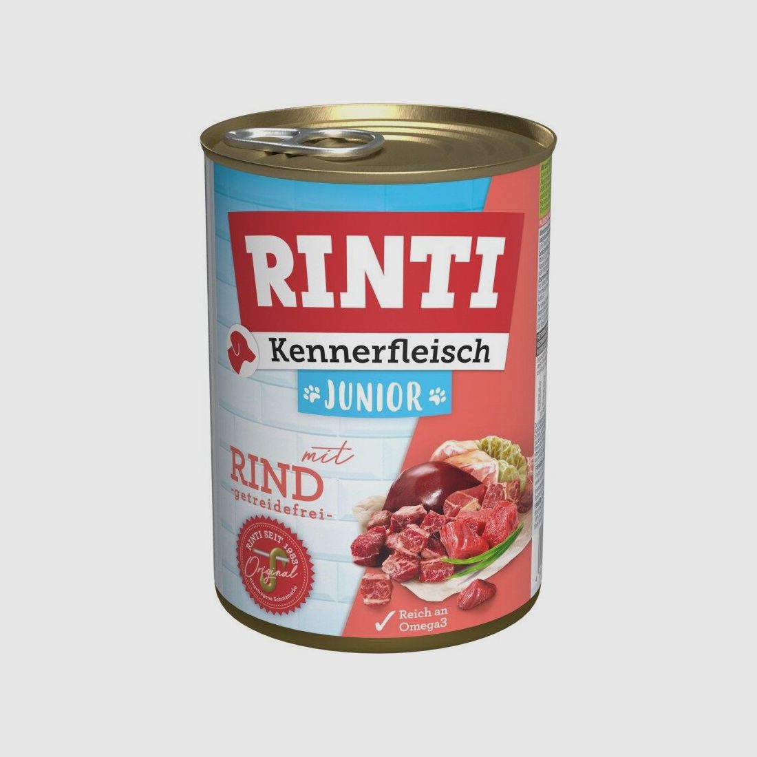 Rinti Hunde Nassfutter Dose Kennerfleisch Junior