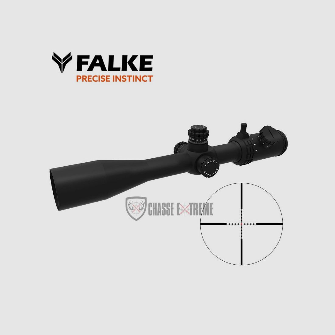 FALKE Tac Serie 4-16x44 1/8 Moa