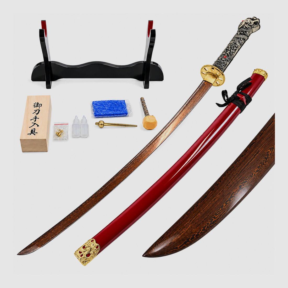 Highlander Conner MacLeod Katana Blutdamast Edition