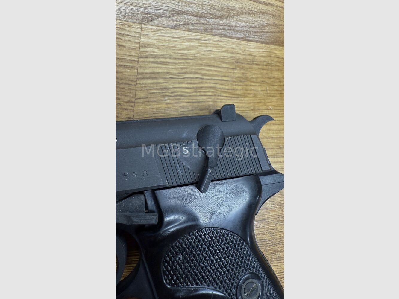 Walther P1 ex stock de depósito de Bundeswehr con bolsa de depósito incluida 1x cargador P38 pistola semiautomática 9mm Luger P 38 / con embalaje de depósito ex stock Bw