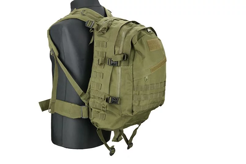 GFC Tactical 3-Day Assault Pack, olive, nylon, 21 L (GFT-20-000397), image 8 of 10