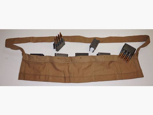 Munitions bandolier M1 Garand British
