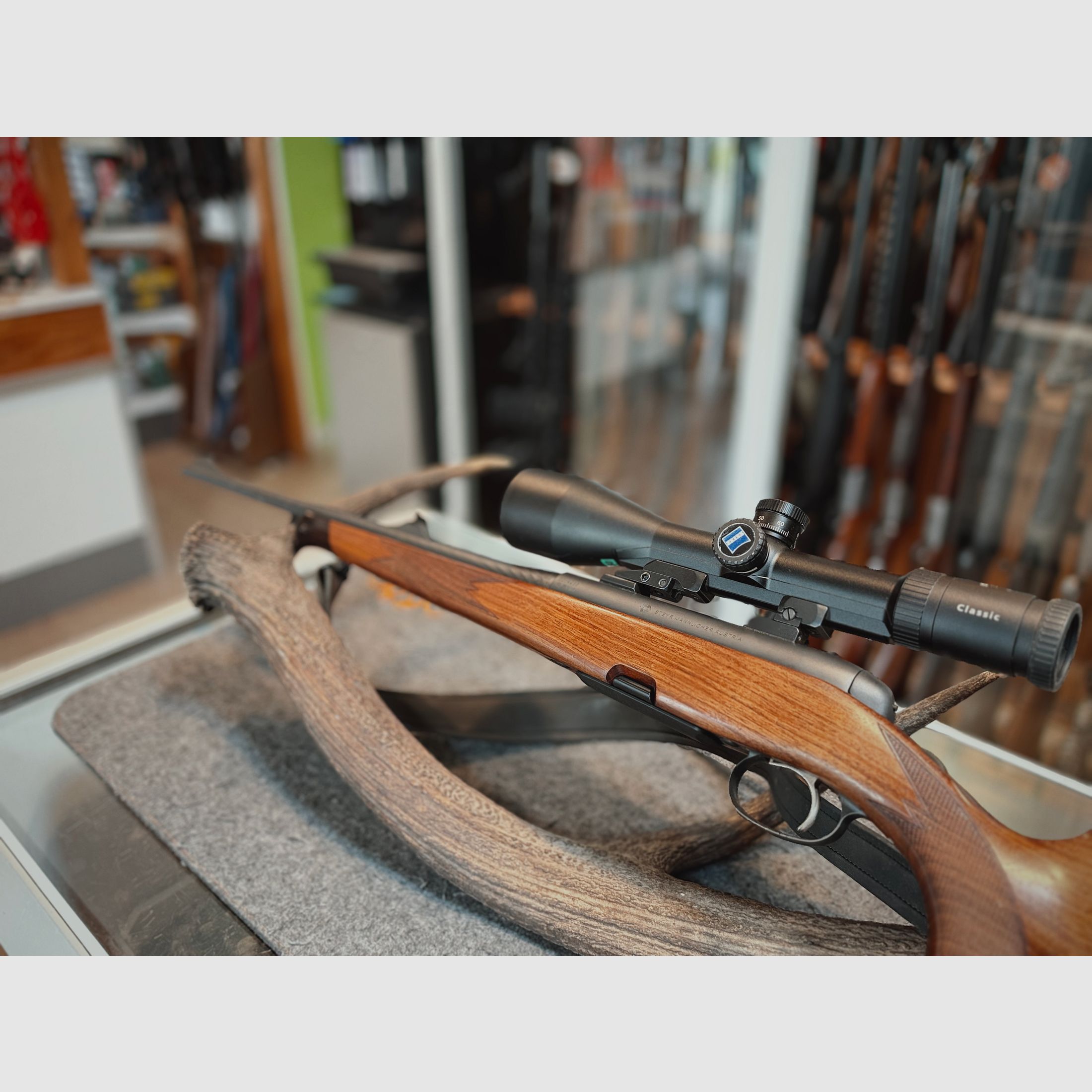 Steyr CL II Kal. 9,3x62 mit Zeiss Diavari M 3-12x56 – Gebraucht, Topzustand