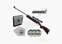 Hämmerli Hunter Force 600 Luftgewehr Kal. 4,5mm Diabolos im Set