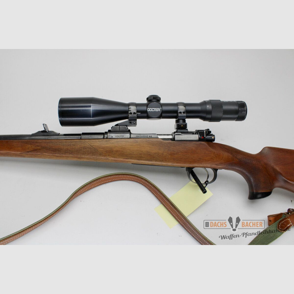 Rep. rifle Stutzen K98 hunting conversion Preduzece 44 M24/47 cal. 8x57JS with Docter 2.5-10x48