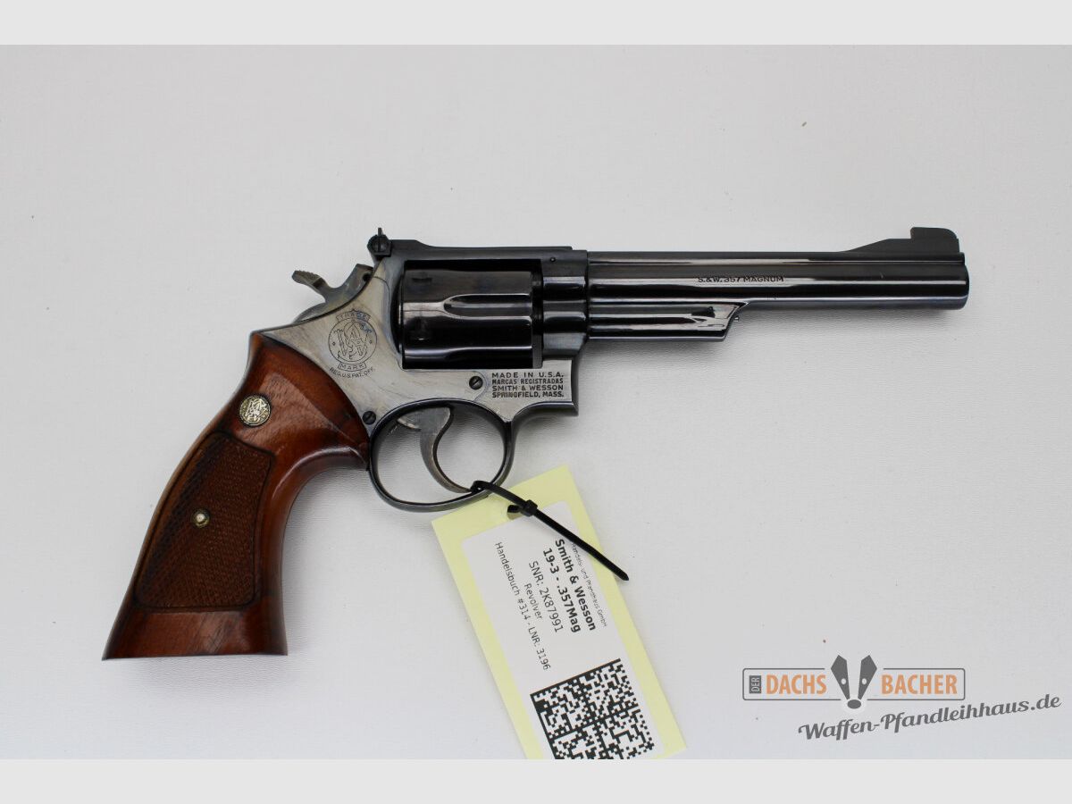 Revolver S&W Smith & Wesson Mod 19-3 Kal. .357 Mag 6\", Bild 2 von 4