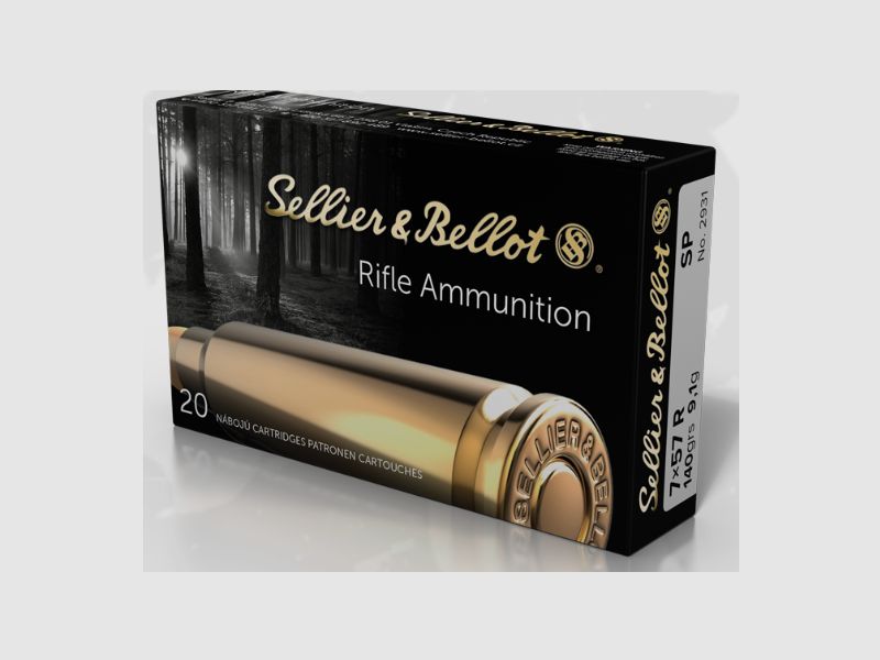 Sellier & Bellot 6112599 7x57 R Teilmantel 9,1g/140grs.