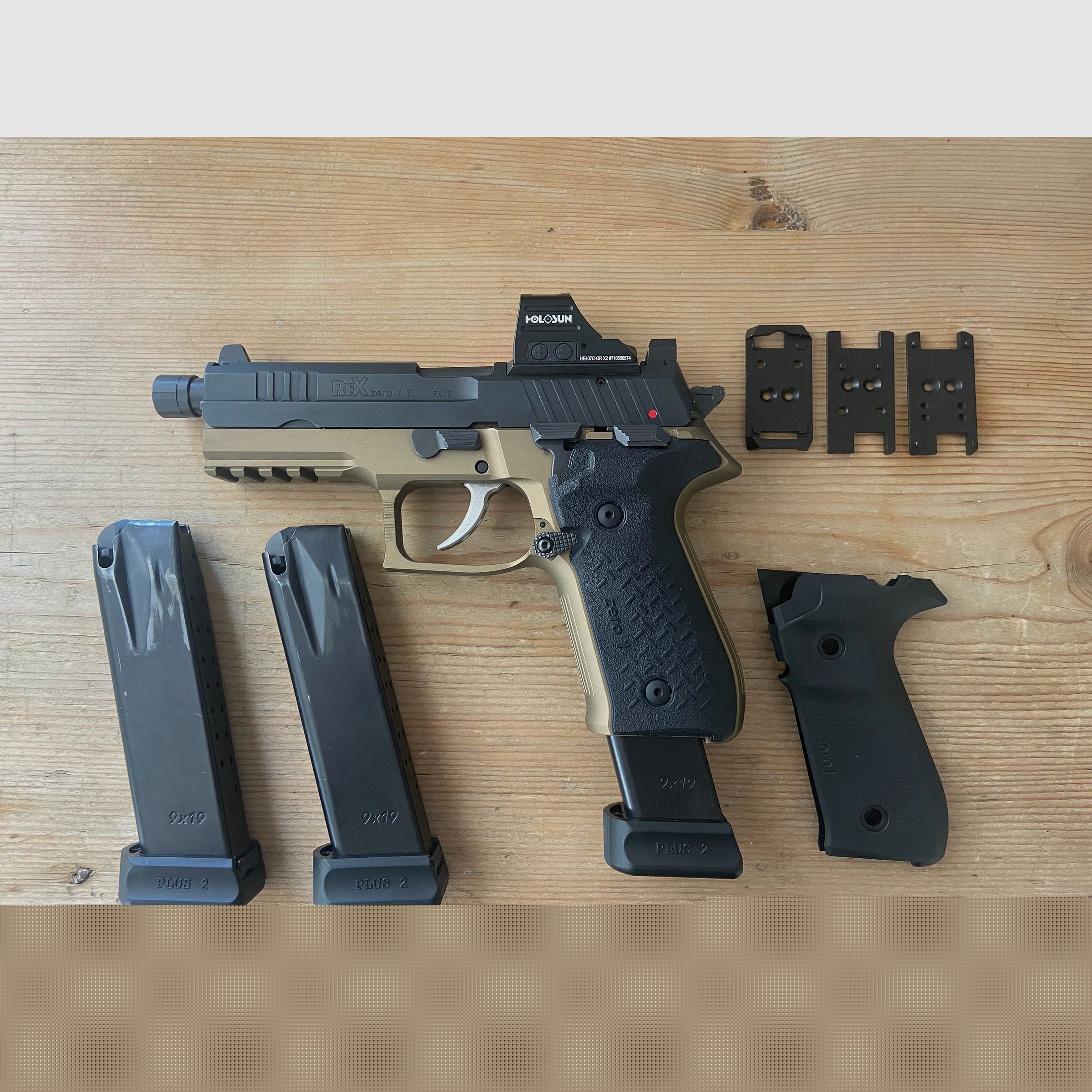 Arex Zero 1T FDE Optic Ready 9mm Luger