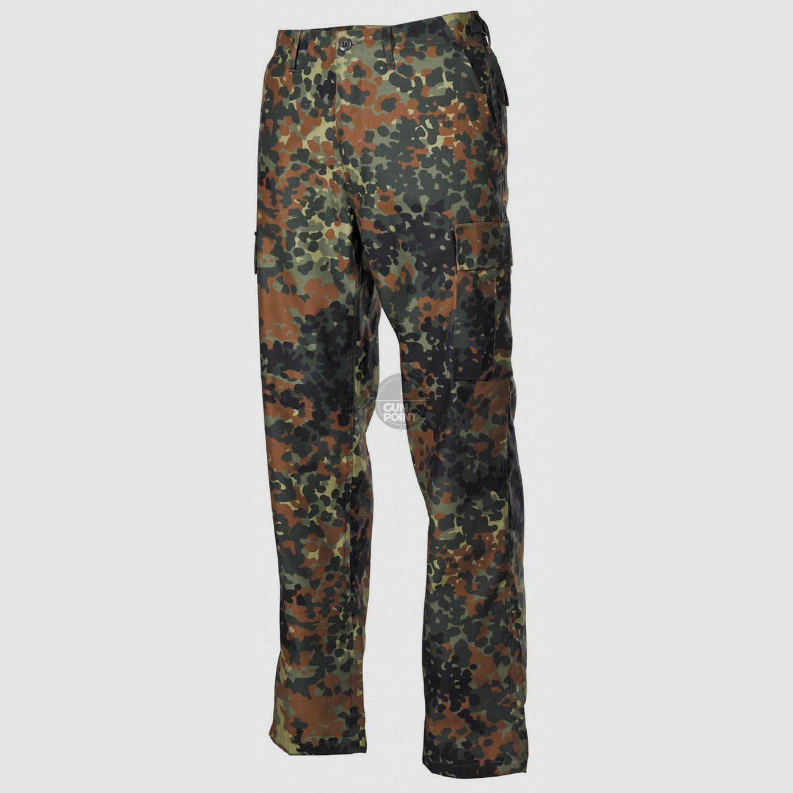 US Kampfhose, BDU,flecktarn - Gre: XL