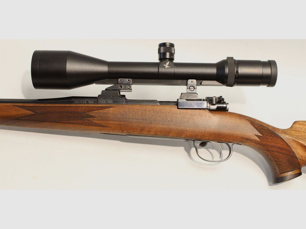Mauser 98 with 2.5-10x56 Swarovski Habicht LA 4i