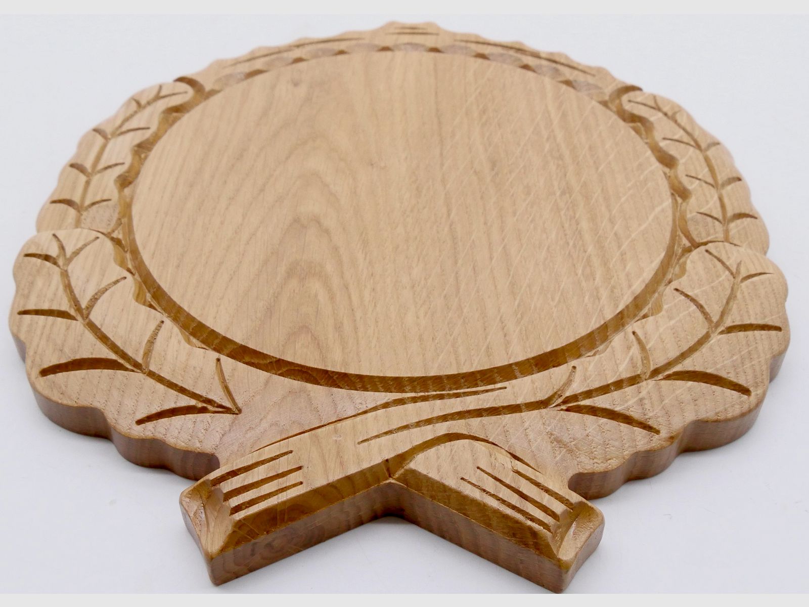 Rzeźbione znaki z dębowego drewna dla broni dzika Hell 17 cm