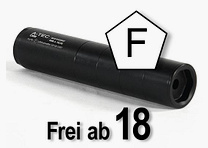 A-TEC Luftgewehrschalldämpfer CMM-4 mit 1/2"-20 UNF Gewinde (Kal .22)