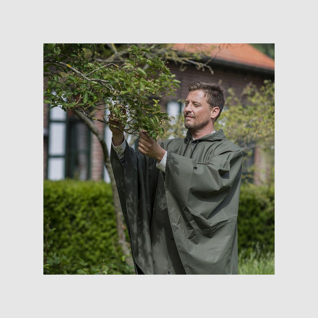 Baleno Regenponcho Ouragan khaki