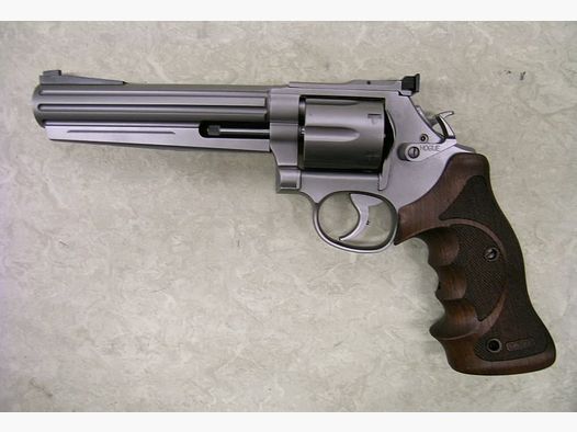 T'n T Triebel revolver Mod. 686 -6' 'FLUTED .357Mag PVD 'ZILVER'