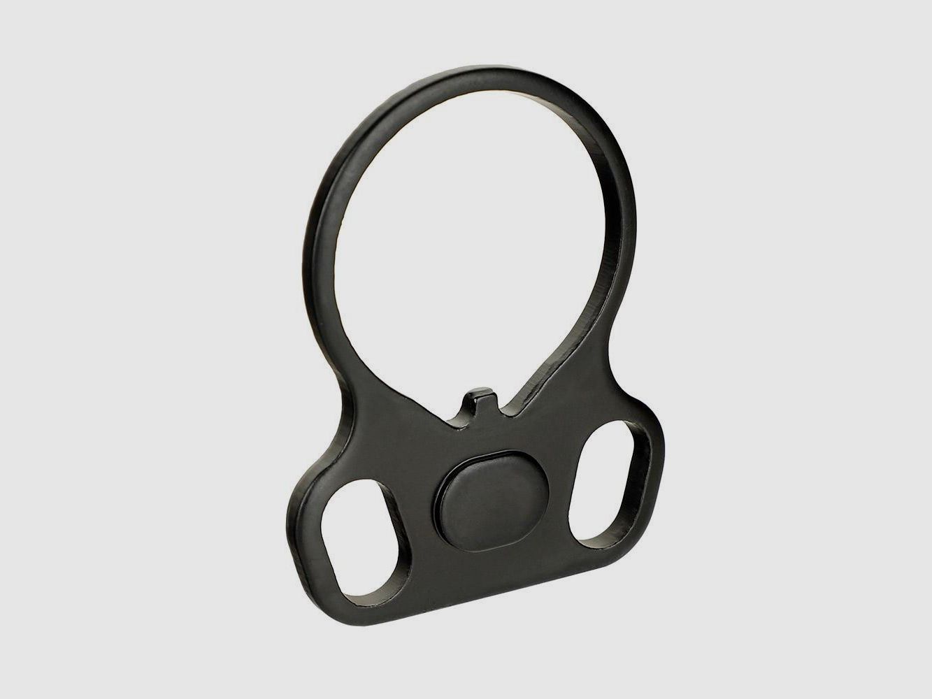 AR-15 Stop Plate with Sling Adapter on Both Sides, image 3 of 3