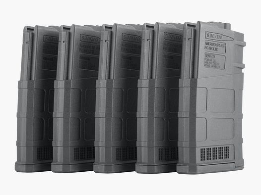 Paquete de 5 cargadores Ares High Cap AR-308 - Airsoft AEG / S-AEG