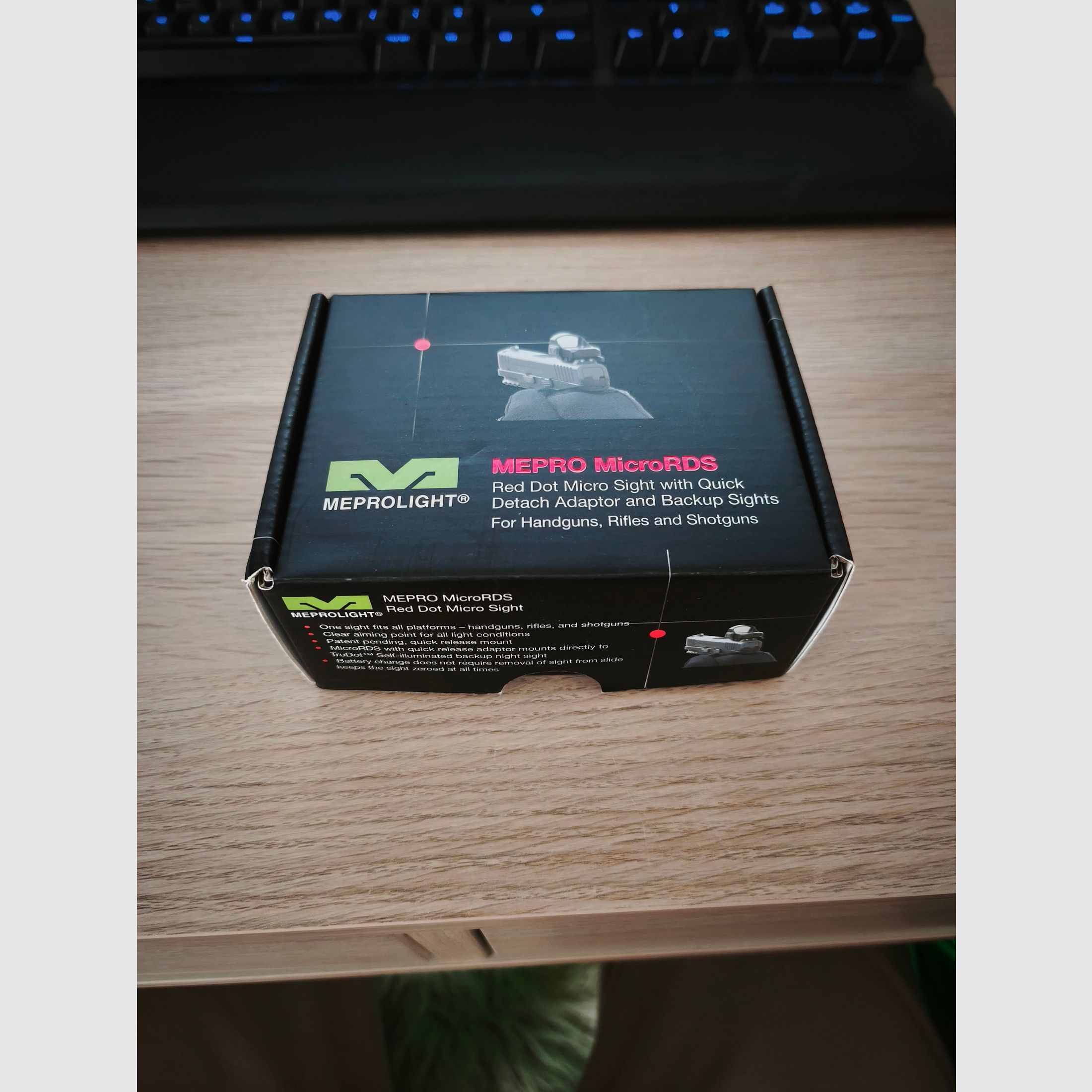 Meprolight MicroRDS red dot sight for CZ Shadow