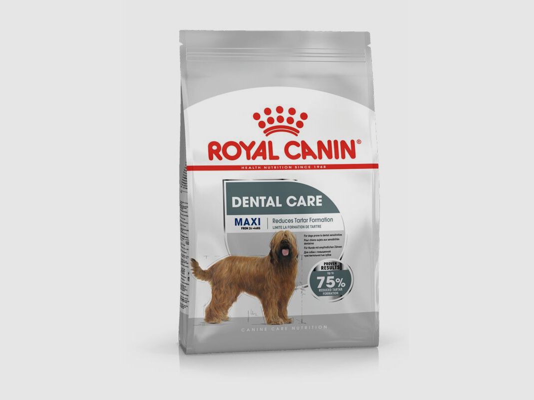 ROYAL CANIN Große Hunde Trockenfutter Dental Care Maxi für empfindliche Zähne 9 Kg