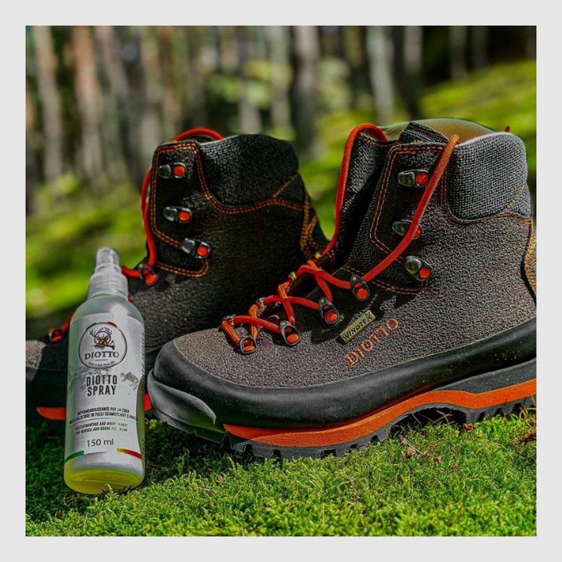 Diotto Imprägnierspray für Nubuk- und Wildlederstiefel, Bild 2 von 3