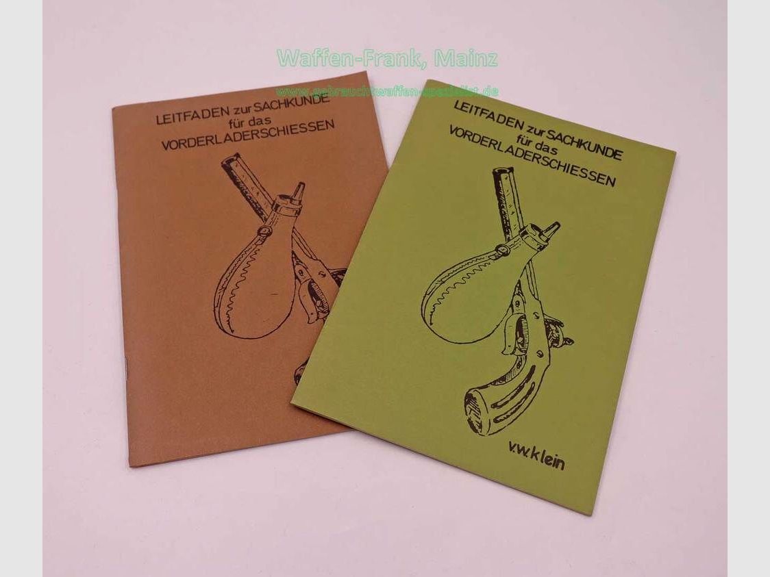 Guía Alemana Diversa Libro sobre el Conocimiento del Tiro con Carga Anterior