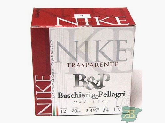 Patronenbox B&P Nike transparent 34gr