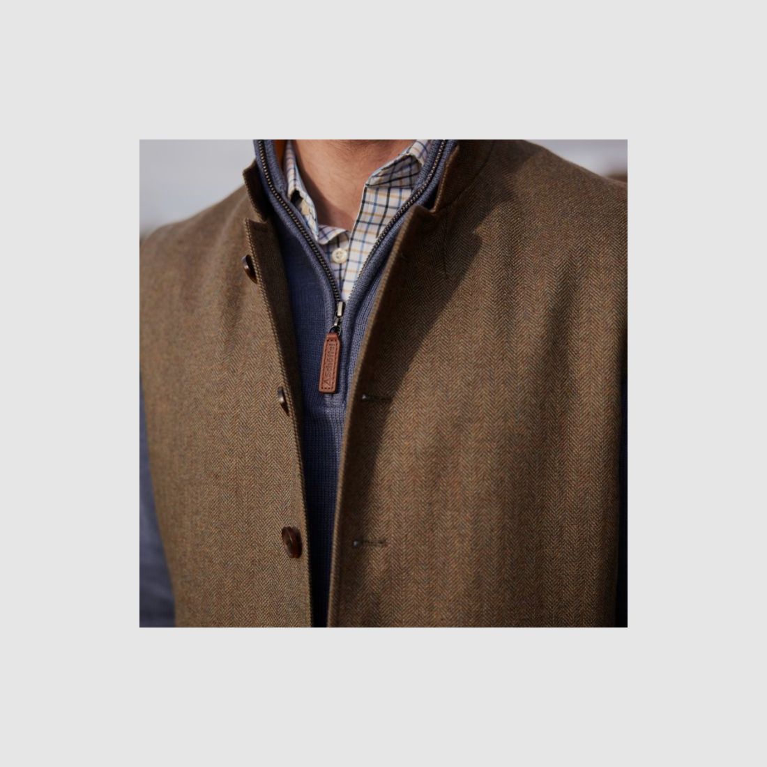 Schöffel H-Gilet Holcot Tweed, afbeelding 9 van 12