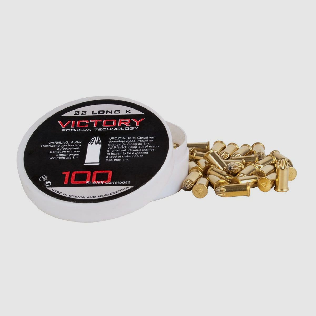 Victory blank cartridges .22 long 100 pieces