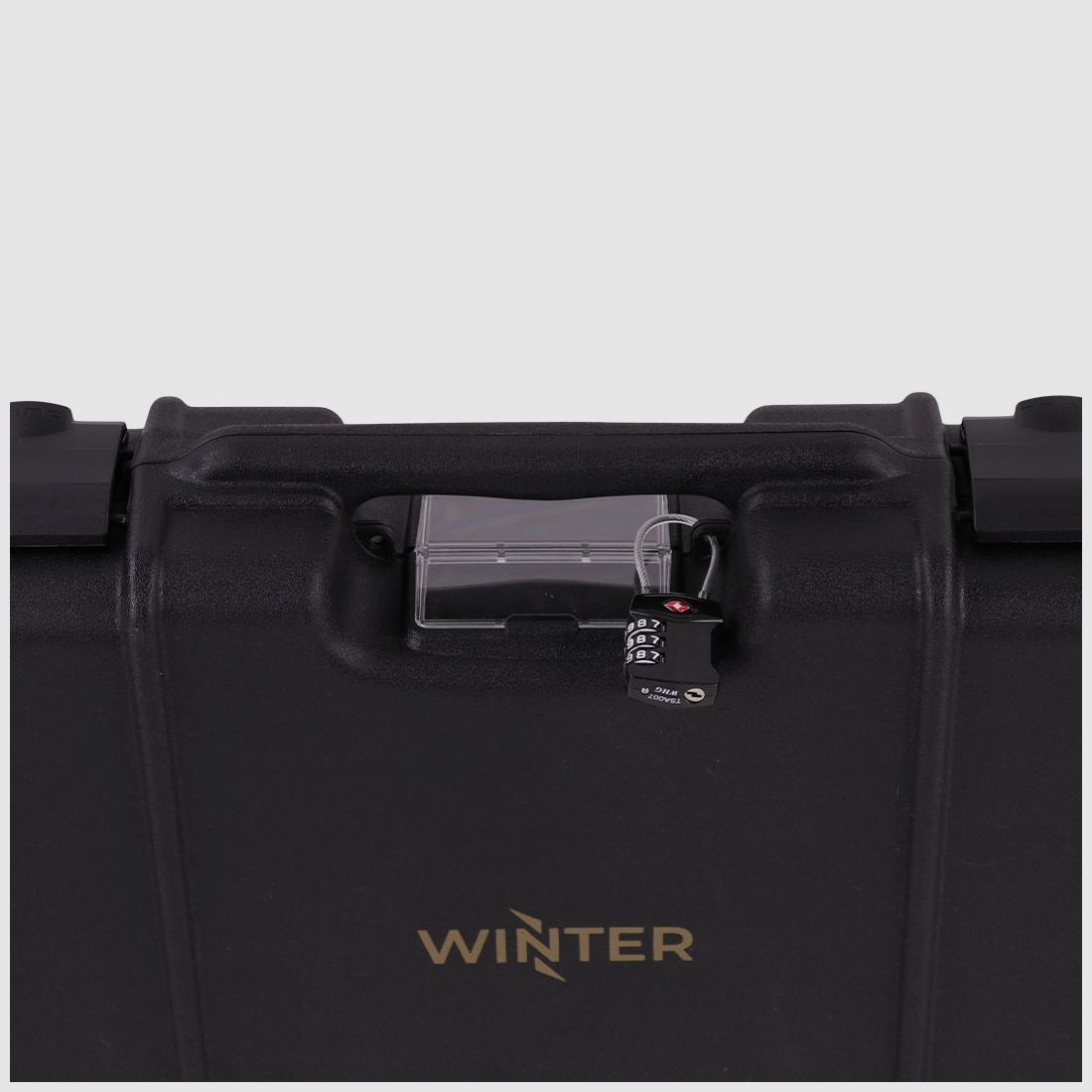 Winter Gewehrkoffer W10 103 cm für 1 Langwaffe – PP Kunststoff, 4 Push-Pull Verschlüsse, Noppen (Night), Bild 3 von 4