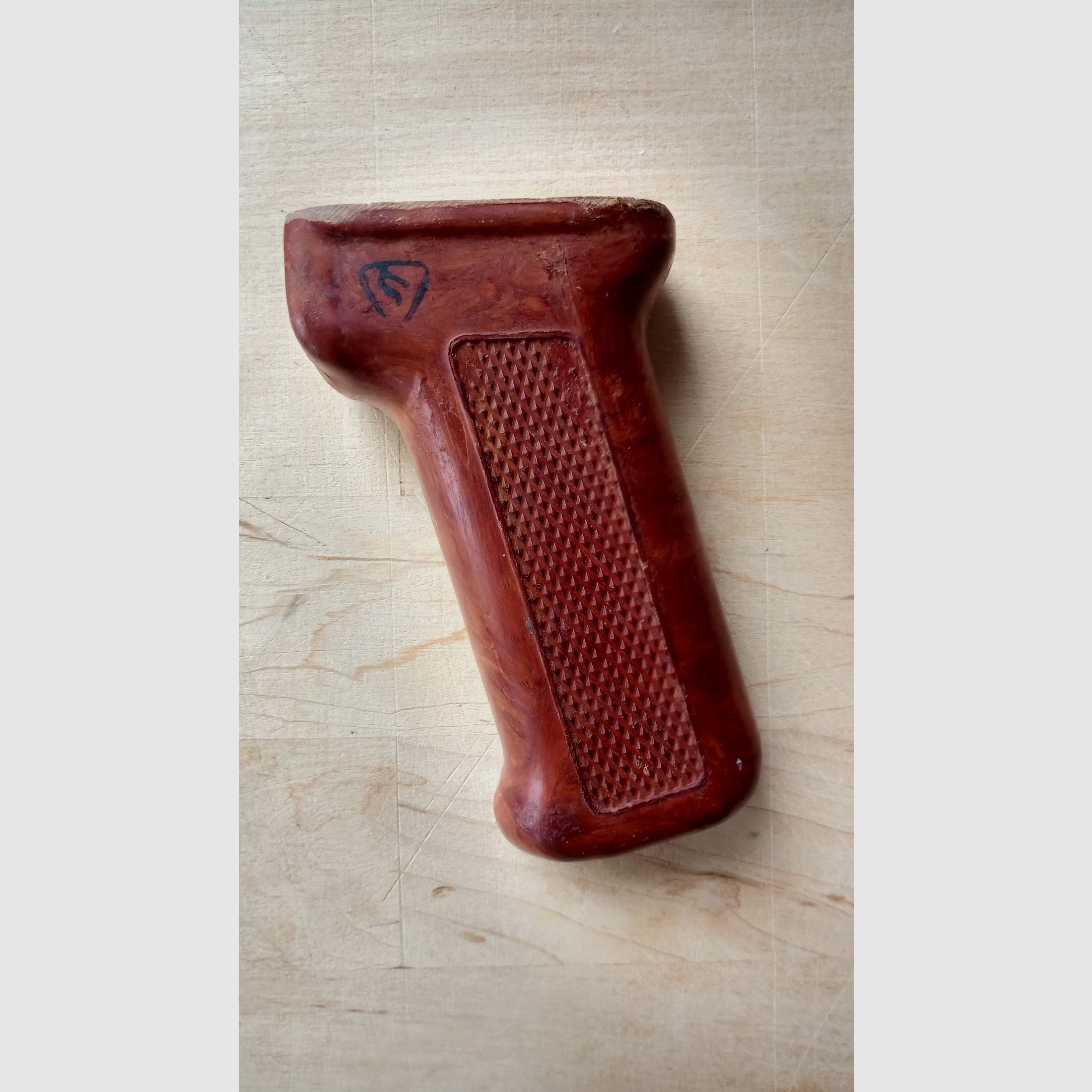 PKM / RPK impugnatura in AG4 fibra di vetro Bakelite, probabilmente russa o bulgara / adatta anche per AK e cloni.