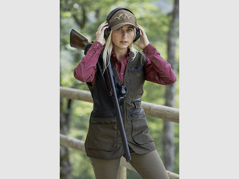 Gilet da tiro Blaser Light marrone