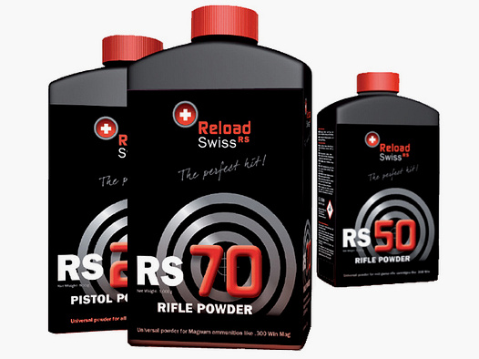 Reload Swiss NC Powder RS12 0.5 kg can