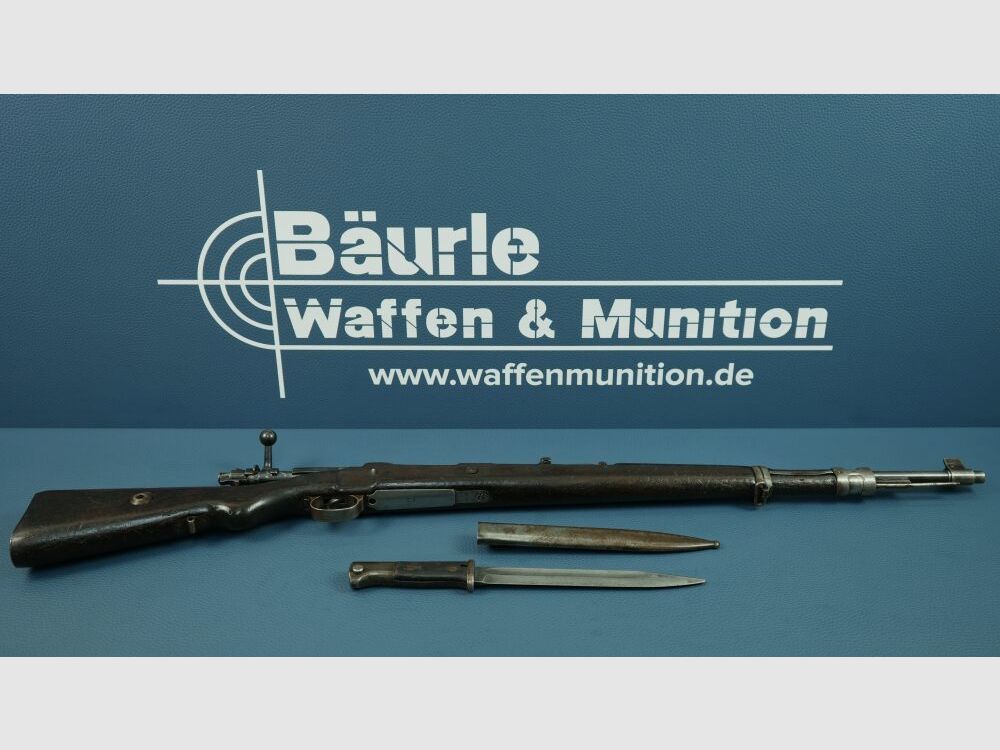 Mauser K98 Portugal contract 1937 + matching bayonet 8x57JS